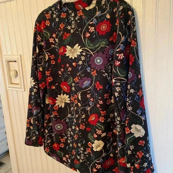 Chicos floral long sleeve blouse - Picture 3 of 7
